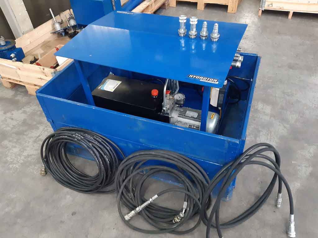 rental hydraulics aggregaat small utrecht netherlands hydroton