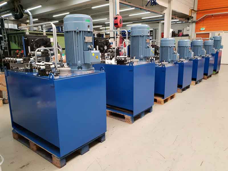 Vuilverwerking Hydrauliek Units Hydroton