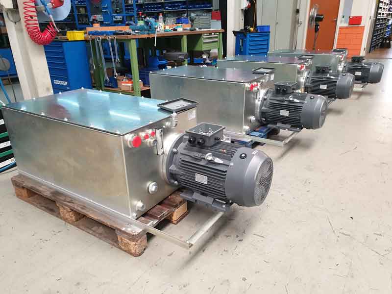 Vuilverwerking Hydrauliek Units Hydroton