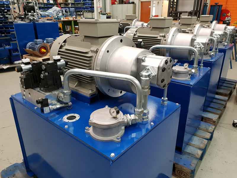 Vuilverwerking Hydrauliek Units Hydroton