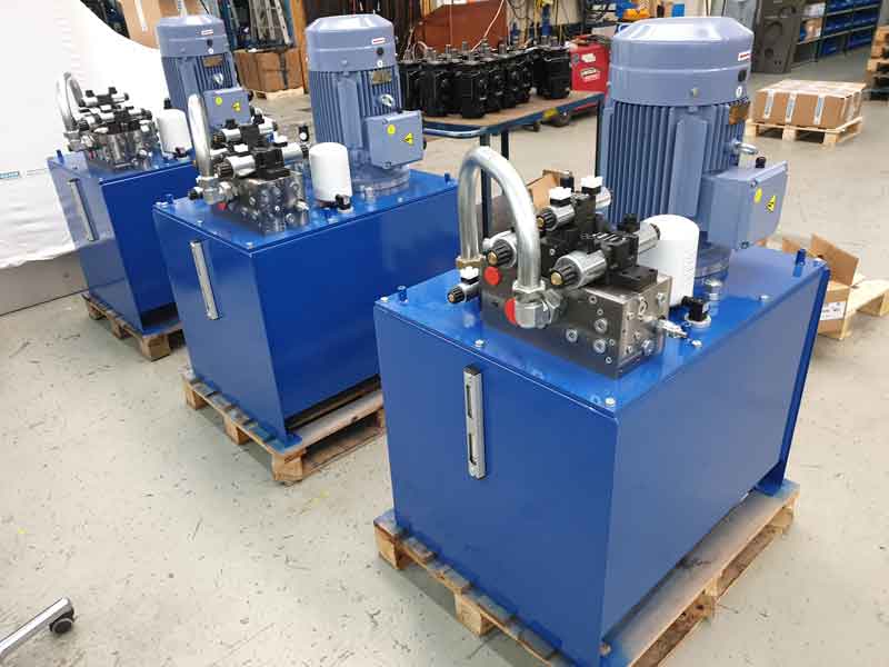 Vuilverwerking Hydrauliek Units Hydroton