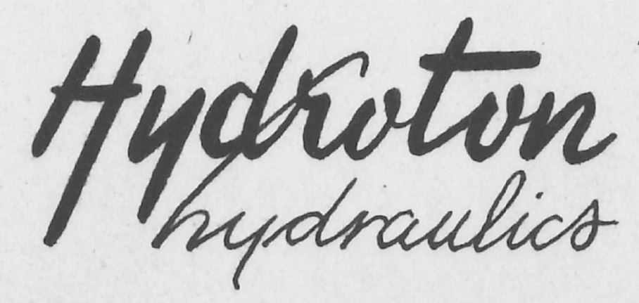 1960 Hydroton Logo