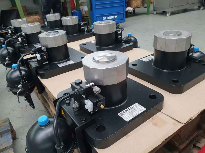 hydraulische oplegging demper hydroton