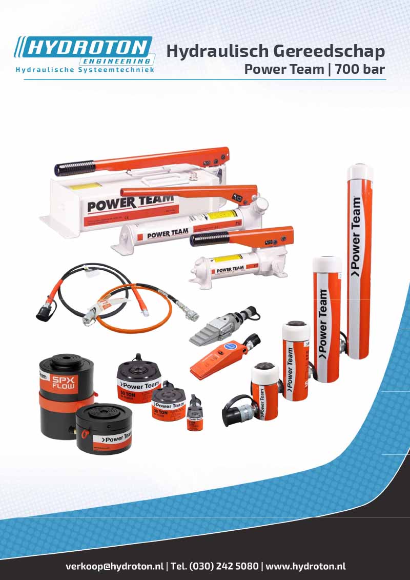 Catalogus Power Team Hydroton